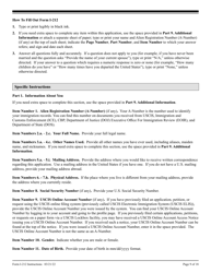 Instructions for USCIS Form I-212 Application for Permission to Re-apply for Admission Into the United States After Deportation or Removal, Page 9