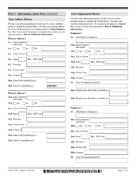 USCIS Form I-129F Petition for Alien Fiance(E), Page 2
