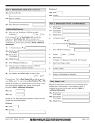 USCIS Form I-129F Petition for Alien Fiance(E), Page 4