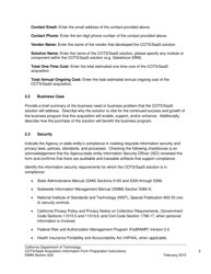 Instructions for Form SIMM22B Cots/Saas Acquisition Information Form - California, Page 4