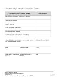 Form SIMM5325-B Technology Recovery Program Certification - California, Page 4