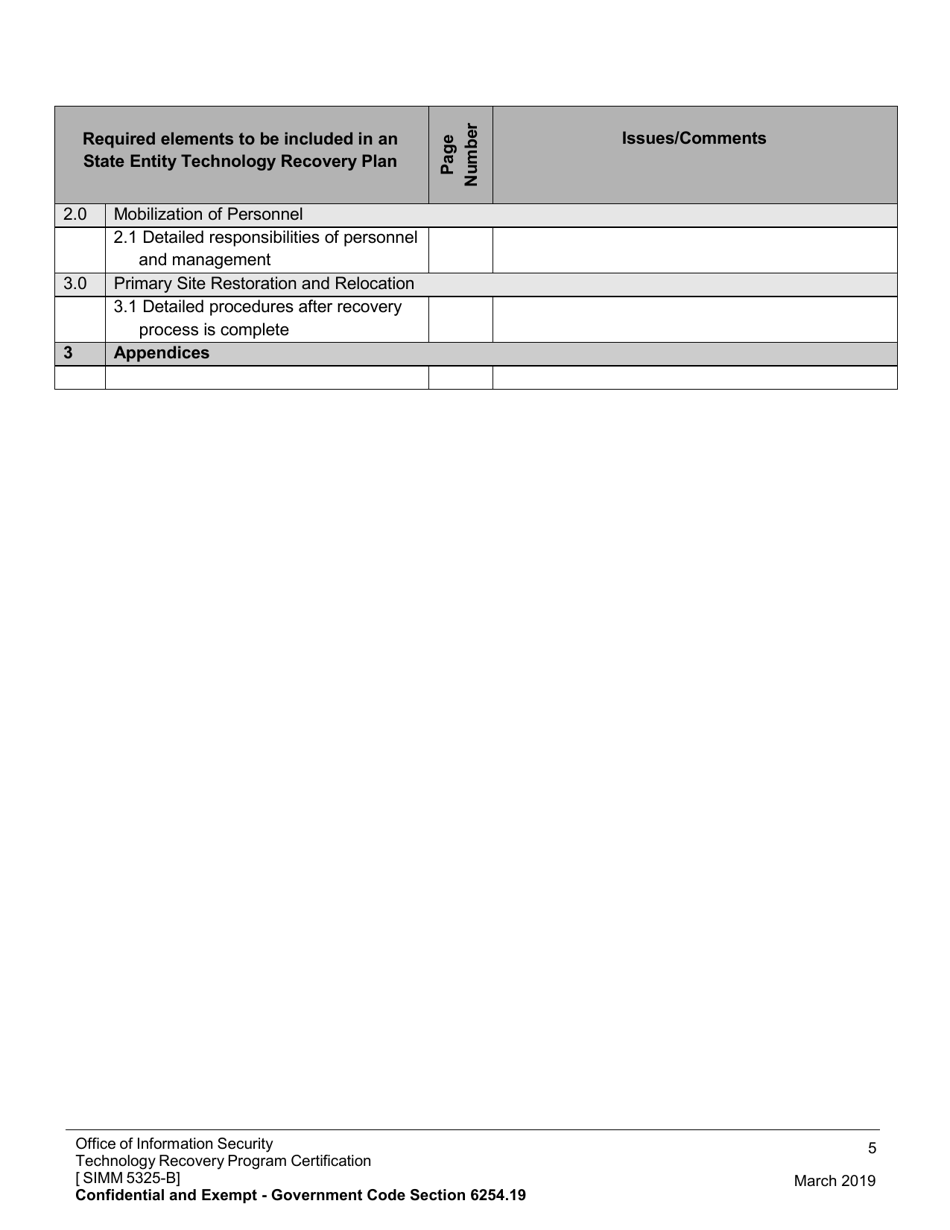 Form SIMM5325-B Technology Recovery Program Certification - California, Page 7