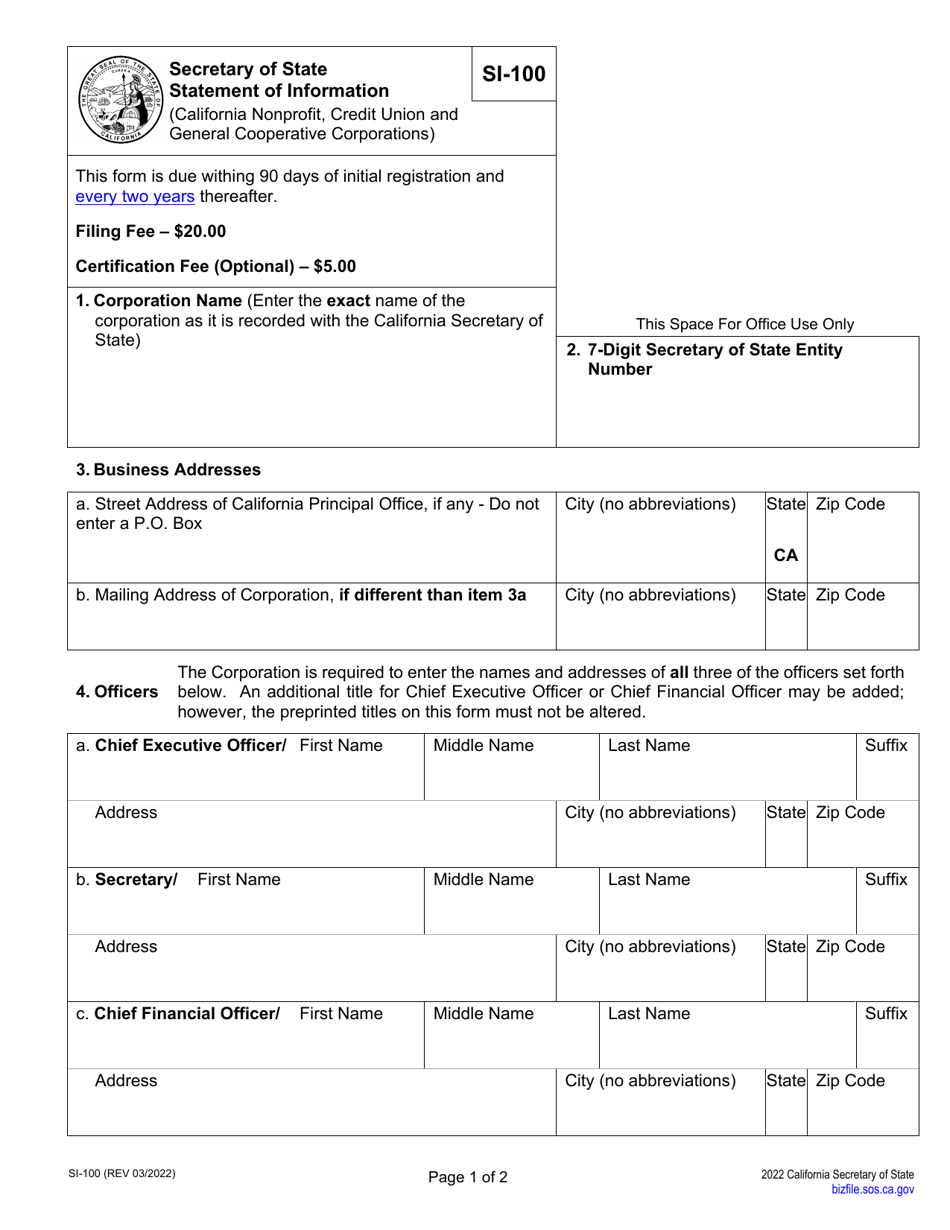 form-si-100-download-fillable-pdf-or-fill-online-statement-of