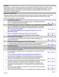Form DS5305-8-F Data Exchange Security Questionnaire Form - California, Page 2