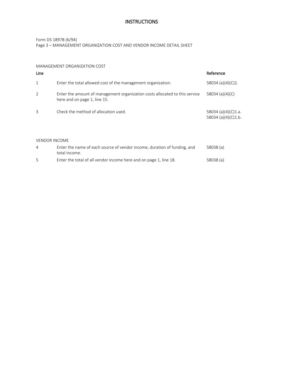 Form DS1897B In-home Respite Cost Statement - California, Page 7