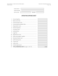 Form DS1897 Community-Based Day Program Cost Statement - California, Page 4