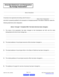 Form ASDA Amended Statement and Designation by Foreign Association - California, Page 4