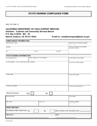 Form LCR008 State Hearing Compliance Form - California, Page 3