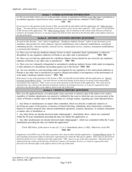 Form DFS-N1-1744 Application for Direct Disposer License - Florida, Page 3