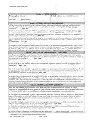 Form DFS-N1-1732 Application for Concurrent Intern License - Florida, Page 2