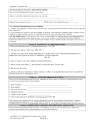 Form DFS-N1-1732 Application for Concurrent Intern License - Florida, Page 4
