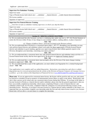 Form DFS-N1-1732 Application for Concurrent Intern License - Florida, Page 5