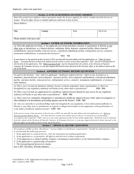Form DFS-N1-1750 Application for Cinerator Facility License - Florida, Page 3