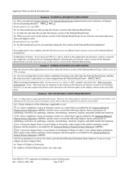 Form DFS-N1-1707 Application for Embalmer License by Endorsement - Florida, Page 3