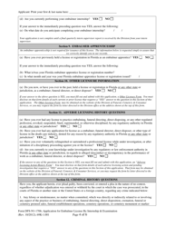 Form DFS-N1-1706 Application for Embalmer License by Internship and Examination - Florida, Page 4
