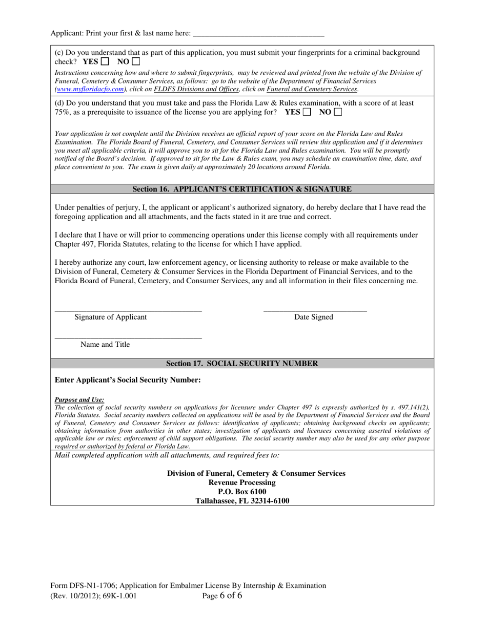 Form DFSN11706 Fill Out, Sign Online and Download Printable PDF