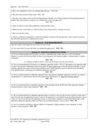 Form DFS-N1-1755 Application for Embalmer Apprentice License - Florida, Page 4