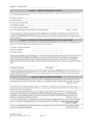 Form DFS-N1-1708 Application for Embalmer Intern License - Florida, Page 5