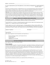 Form DFS-N1-1708 Application for Embalmer Intern License - Florida, Page 6