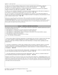 Form DFS-N1-1758 Application for Refrigeration Facility License - Florida, Page 4
