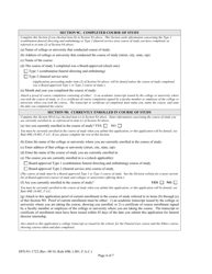 Form DFS-N1-1722 Application for Funeral Director Intern License - Florida, Page 4