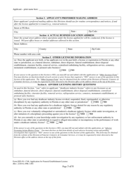 Form DFS-N1-1748 Application for Funeral Establishment License - Florida, Page 3