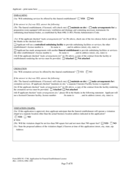 Form DFS-N1-1748 Application for Funeral Establishment License - Florida, Page 5