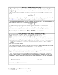 Form DFS-C-BBRI Broker of Burial Rights License Application - Florida, Page 5