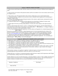 Form DFS-CEMN Application to Organize a New Cemetery Company - Florida, Page 5