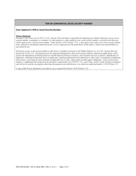 Form DFS-PNLB Application for Preneed Branch Office License - Florida, Page 3