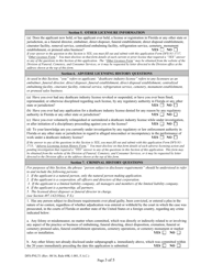 Form DFS-PNLT1 Application for Transfer of a Preneed License - Florida, Page 3