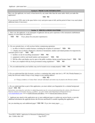 Form DFS-C-MON1 Application for Monument Establishment License - Florida, Page 4