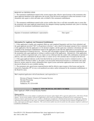 Form DFS-N1-1762 Monument Establishment Sales Agent Application for Agent License - Florida, Page 6