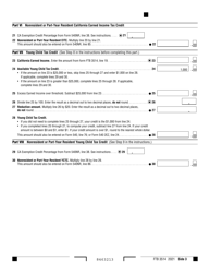 Form FTB3514 California Earned Income Tax Credit - California, Page 3