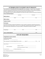 Form DFS-K4-2174 Application for Firefighter Assistance Grant Program - Florida, Page 6