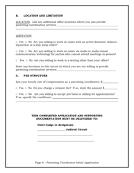 Qualified Parenting Coordinator Application - Florida, Page 6