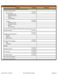 Appendix B E911 System Certification Checklist - Florida Emergency Communications Number E911 State Plan - Florida, Page 8