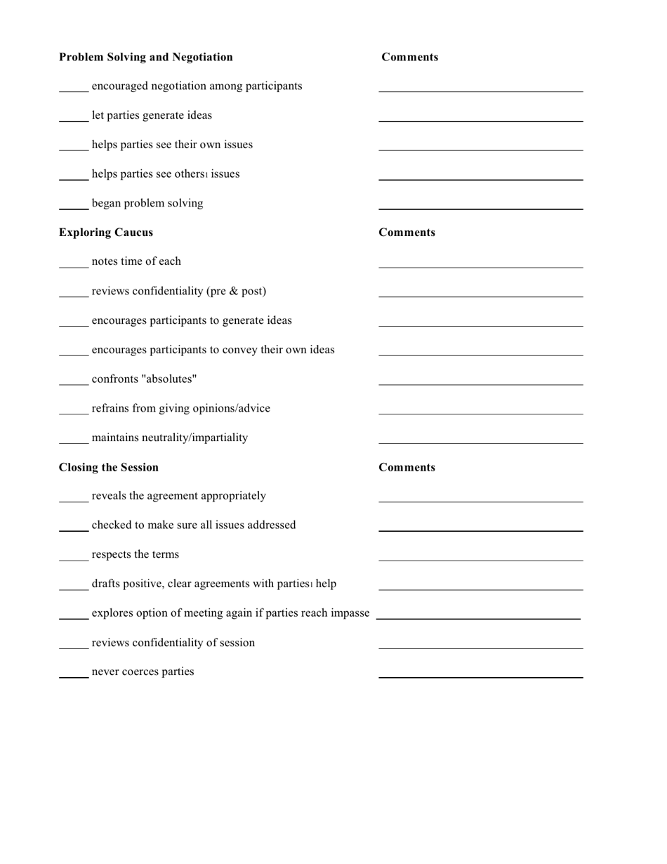Mediation Role Play Critique - Florida, Page 2