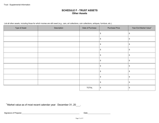 Form BGC-APP054 Gaming Resource Supplier/Financial Source - Trust Supplemental Information - California, Page 11