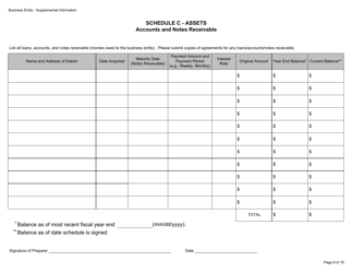 Form BGC-APP024 Gaming Resource Supplier/Financial Source Business Entity Supplemental Information - California, Page 9