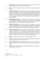Form SC-6.4(C) Sex Offender Special Conditions of Probation - Georgia (United States), Page 2