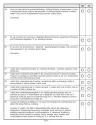 Form IL486-2355 Principal Officer Attestation Form - Medical Cannabis Dispensing Organization - Illinois, Page 4