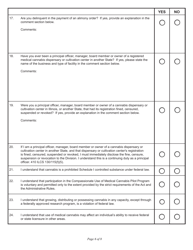 Form IL486-2266 Application for Proposed Principal Officer - Medical Cannabis Dispensing Organization - Illinois, Page 6