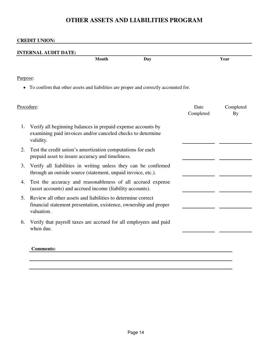 Supervisory Committee Internal Audit Report - Illinois, Page 19