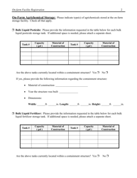 Form IL406-1656 On-Farm Storage Facility Registration Form - Illinois, Page 2
