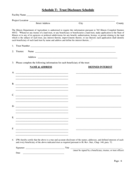 Form IL406-1674 On-Farm Storage Facility Application for Permit and Construction Approval - Illinois, Page 6