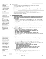 Form DV-PP108.3 Parenting Plan - Illinois, Page 6