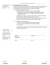 Form DV-PP108.3 Parenting Plan - Illinois, Page 8