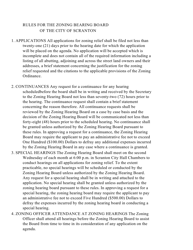 Zoning Hearing Board Application - City of Scranton, Pennsylvania, Page 3