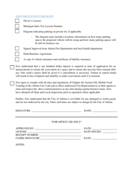 Mobile Food Vending Permit Application - City of Adrian, Michigan, Page 2